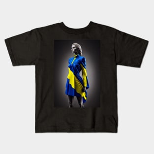 Support Ukraine Kids T-Shirt